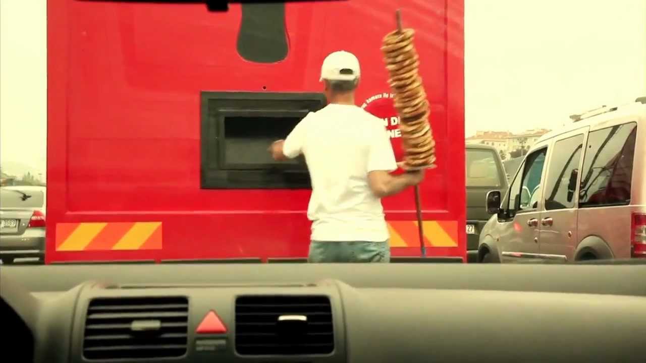 Coca-Cola Happiness Truck in Istanbul Rush Hour