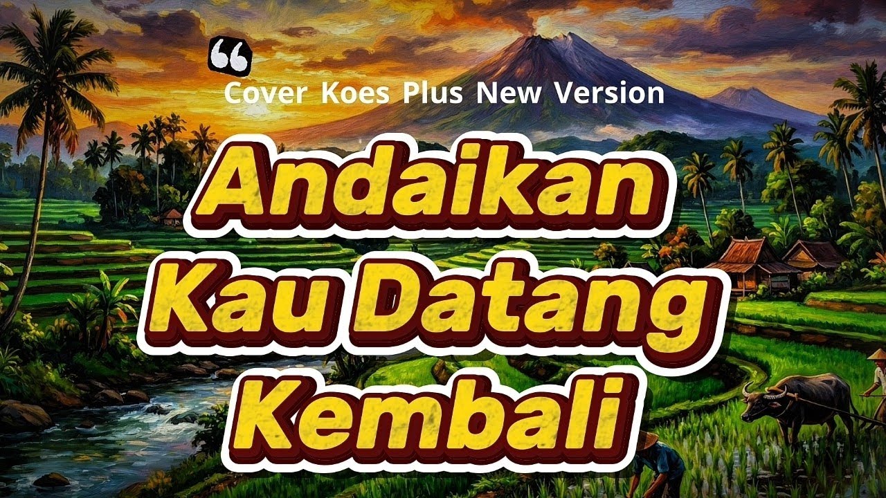 Latest Version! If You Were Here - Koes Plus (Cover by Bandung Vlab) Gives You Goosebumps