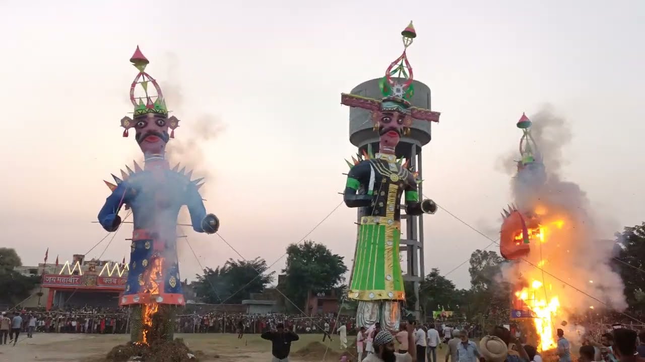 dussehra ground RAVAN DAHAN 2024  Jalandhar basti sheikh❤️💥🍀