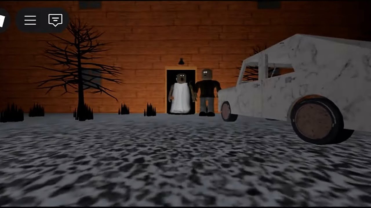 Doble escape granny roblox 2😱