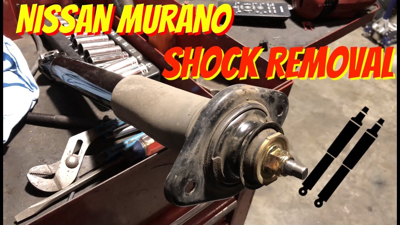 How To Install-Replace Remove Rear Shocks-Struts Nissan Murano