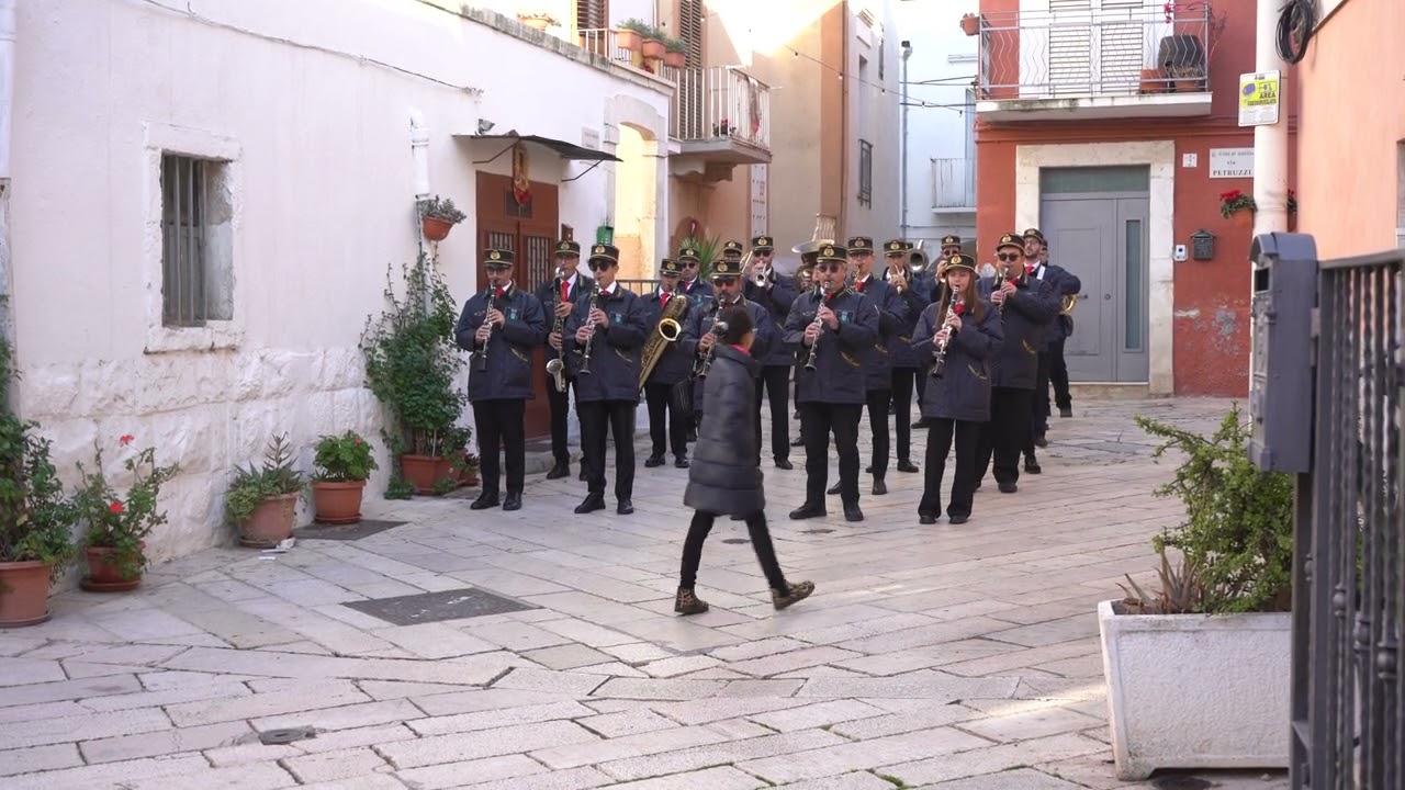 Banda di Triggiano - Marcia Ticinese - Ottava della Festa di San Trifone 17/11/24 Adelfia