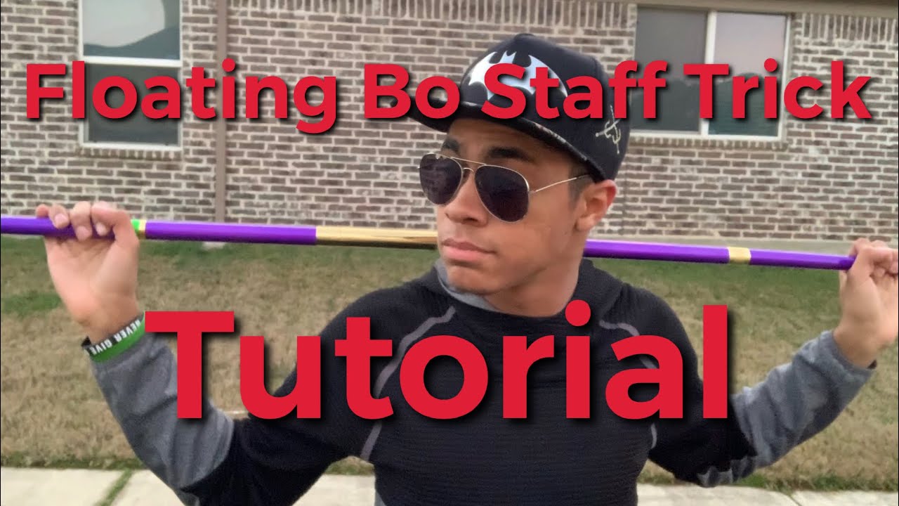 Bo Staff Horizontal Floating Toss | Martial Arts Tutorial