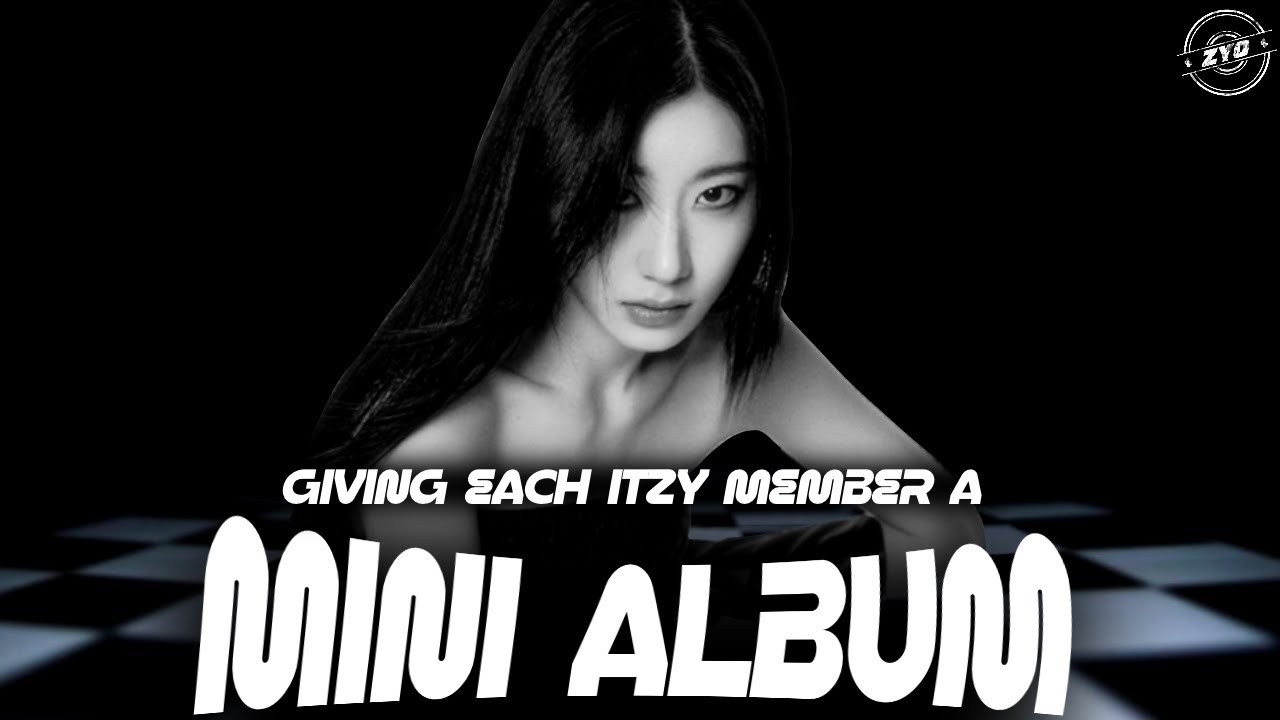 Giving each Itzy member a mini album (based on their solo songs)