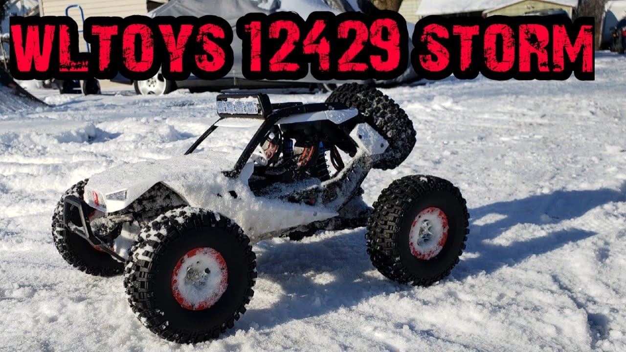 wltoys 12429 storm unboxing and bash