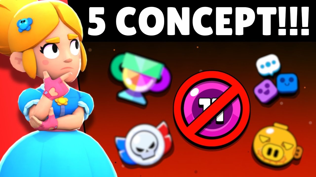 5 CONCEPT che farebbero ESPLODERE Brawl Stars! 🤩 *assurdi* 