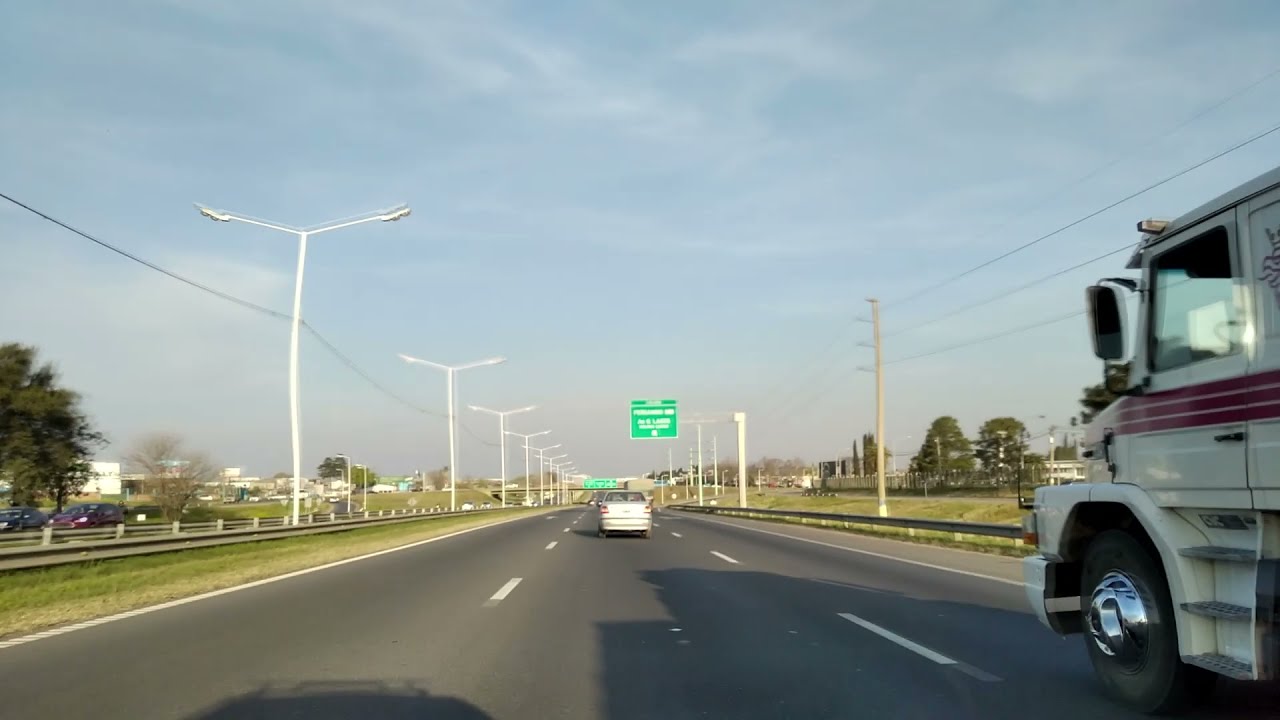Rosario - Circunvalación Completa desde el puente al centro - Santa Fe, Argentina - Vista Auto