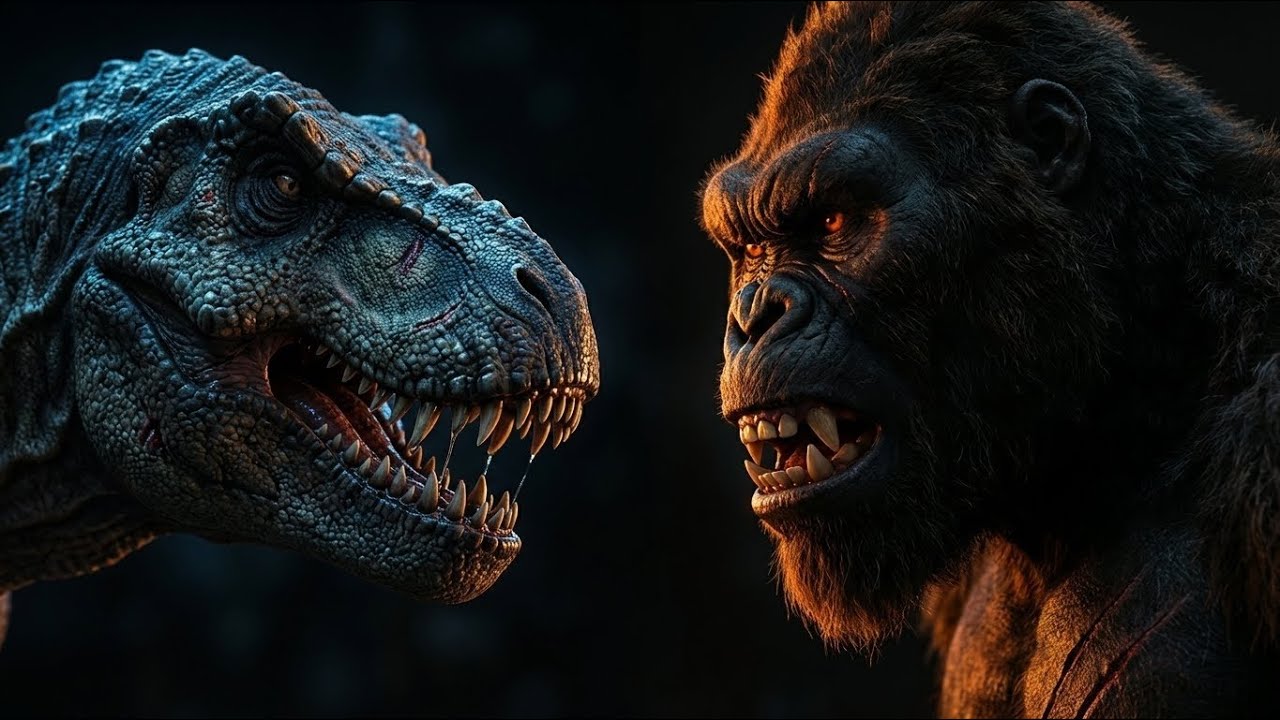 Kong vs T Rex – Final Clash  Who Survives