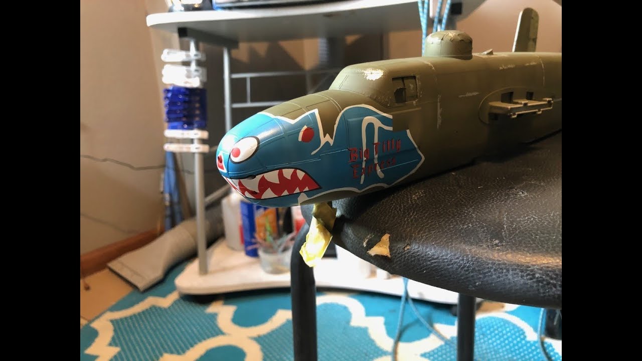 1/32 HK B-25 Mitchell Build 2.0 Part 4: Paint