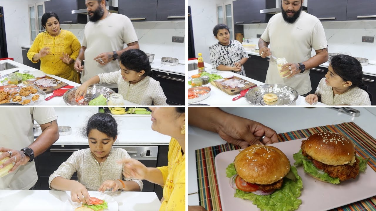 விஷத்தை கக்கும் மனிதர்கள், ஏன் இப்படி - Live & Let Live - Making Wheat Chicken Burger for Weekend