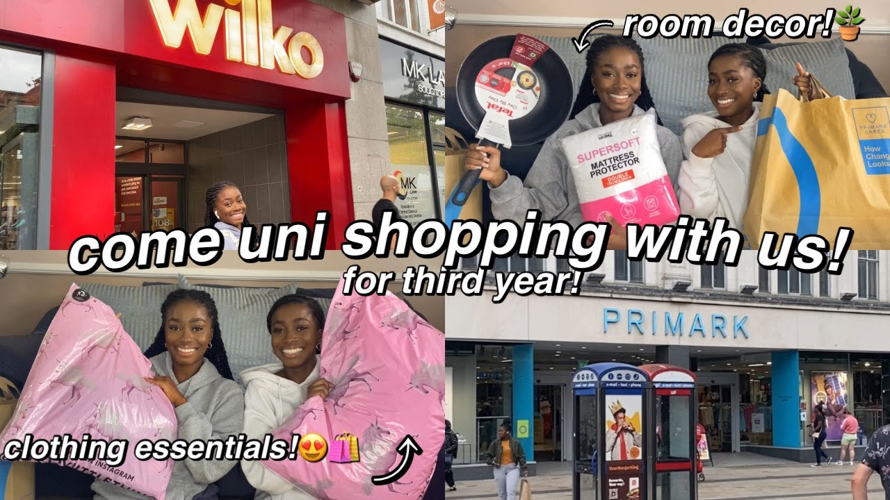UNI SHOPPING/HAUL FOR THRID YEAR!! | Wilko, Primark, PLT, Amazon Essentials & MORE!!