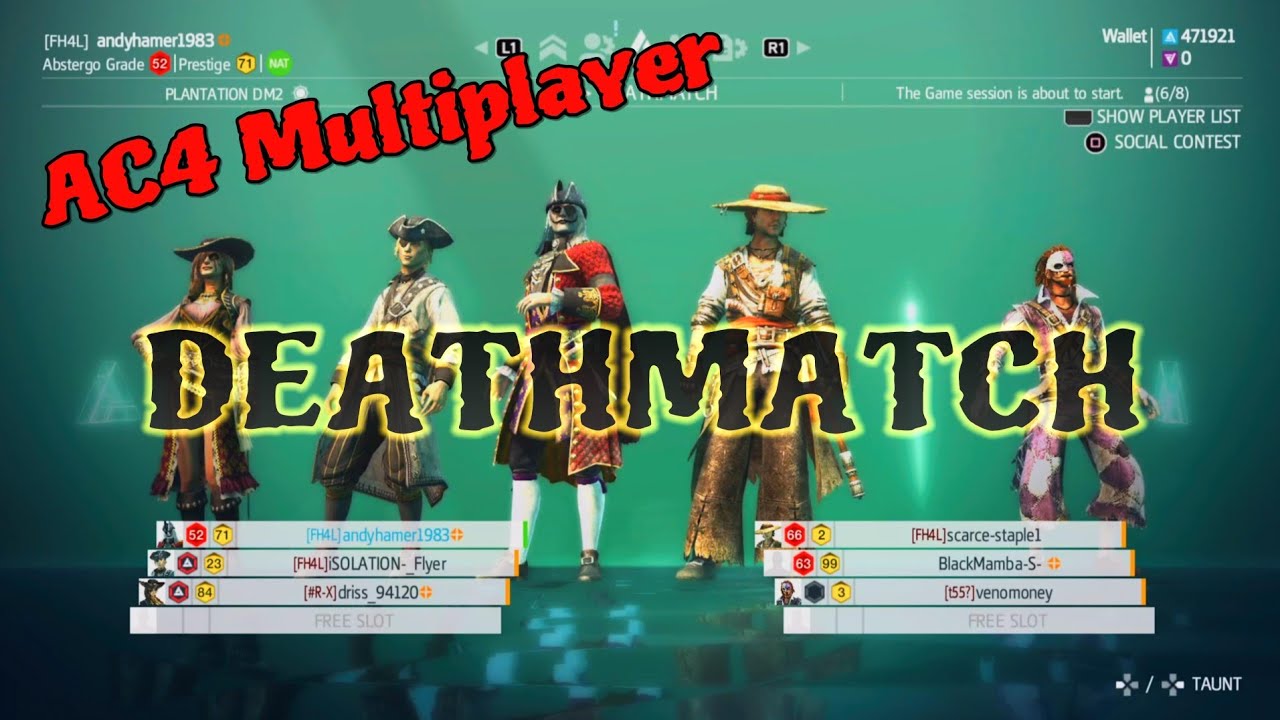Assassin's Creed Black Flag - Multiplayer Deathmatch