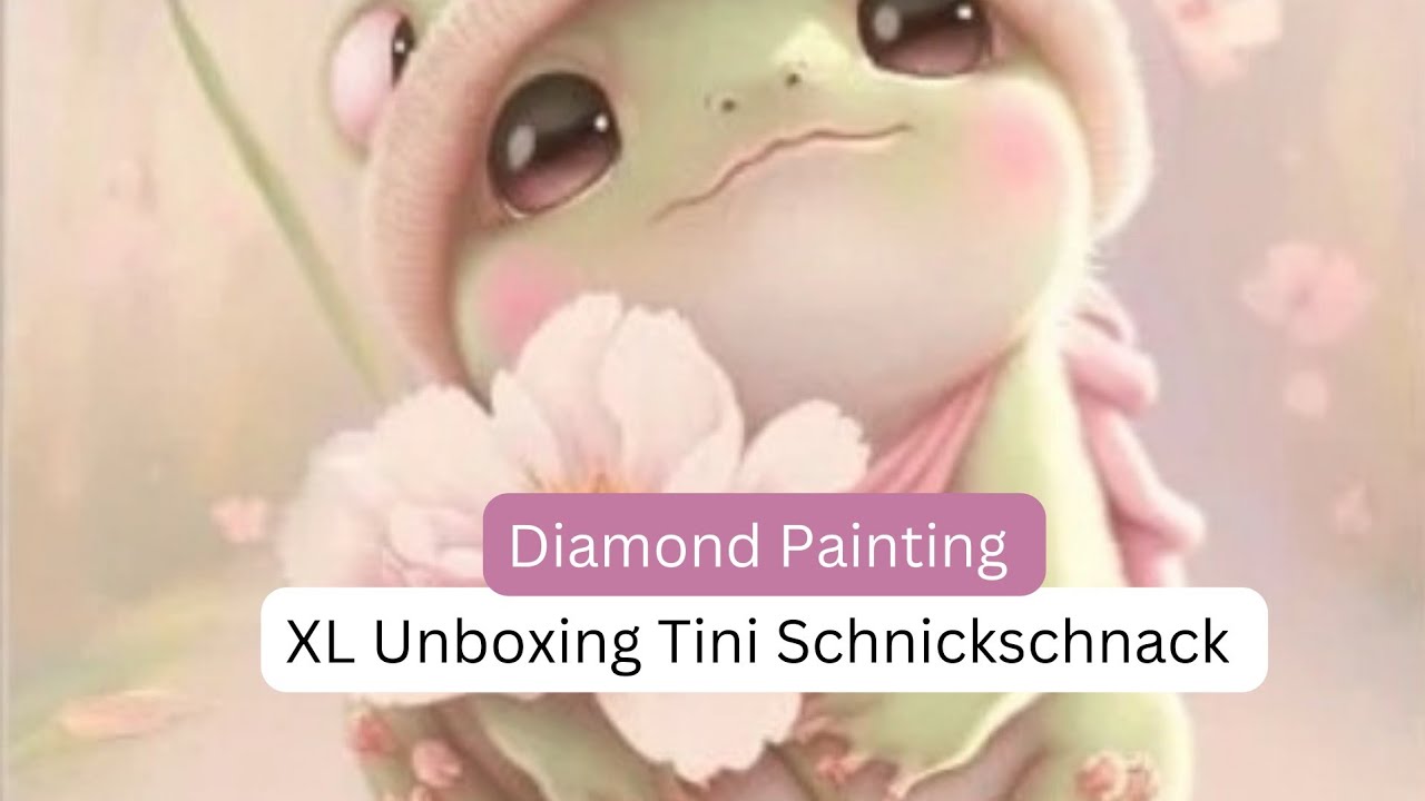 Tini Schnickschnack Diamond Painting XL Unboxing