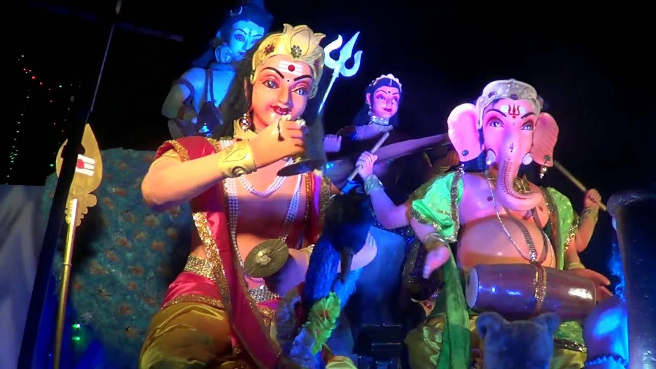 KAILASA SANGEETHAM ;festival float jeeva arts veliyam
