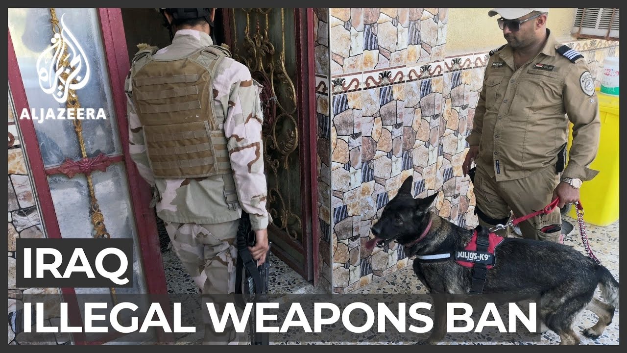 Illegal weapons in Iraq: Tribal leaders unwilling to disarm
