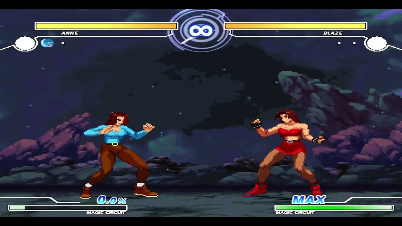 Mugen Fighting Jam 1.1 Request #218: Anne Scott vs Blaze Fielding