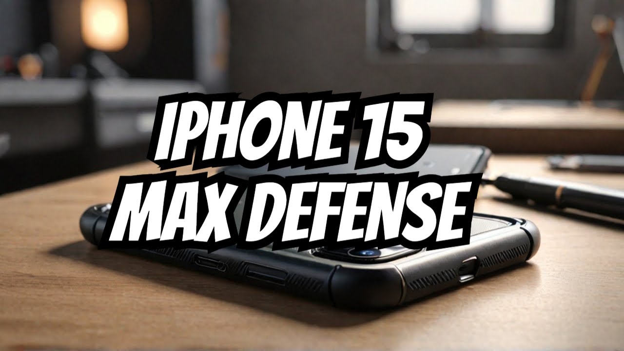 "Rugged SUPCASE for iPhone 15 Pro Max – Protect & Stand!" 