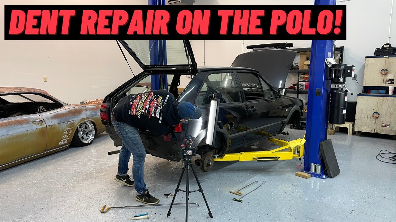 DENT PATROL WORKS SOME MAGIC ON THE POLO COUPE!