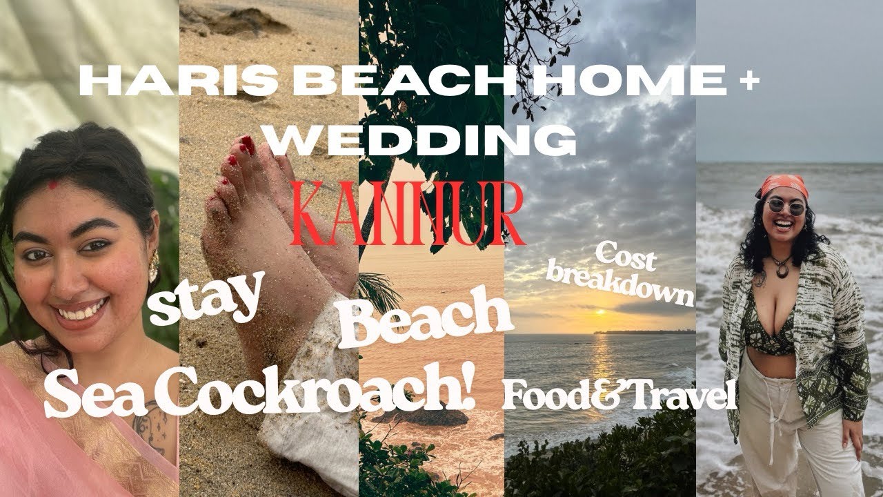 Kerala Kannur Vlog | Seashell Haris Beach Home Stay Review, Cost Breakdown & Travel Tips 🌴✨