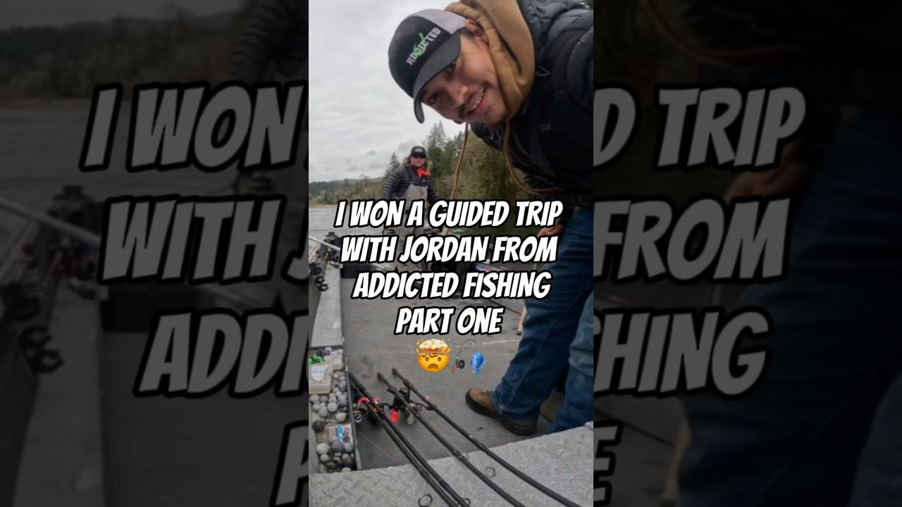I WON A GUIDED TRIP WITH JORDAN FROM ADDICTED FISHING 🎣 PART 1️⃣ 
