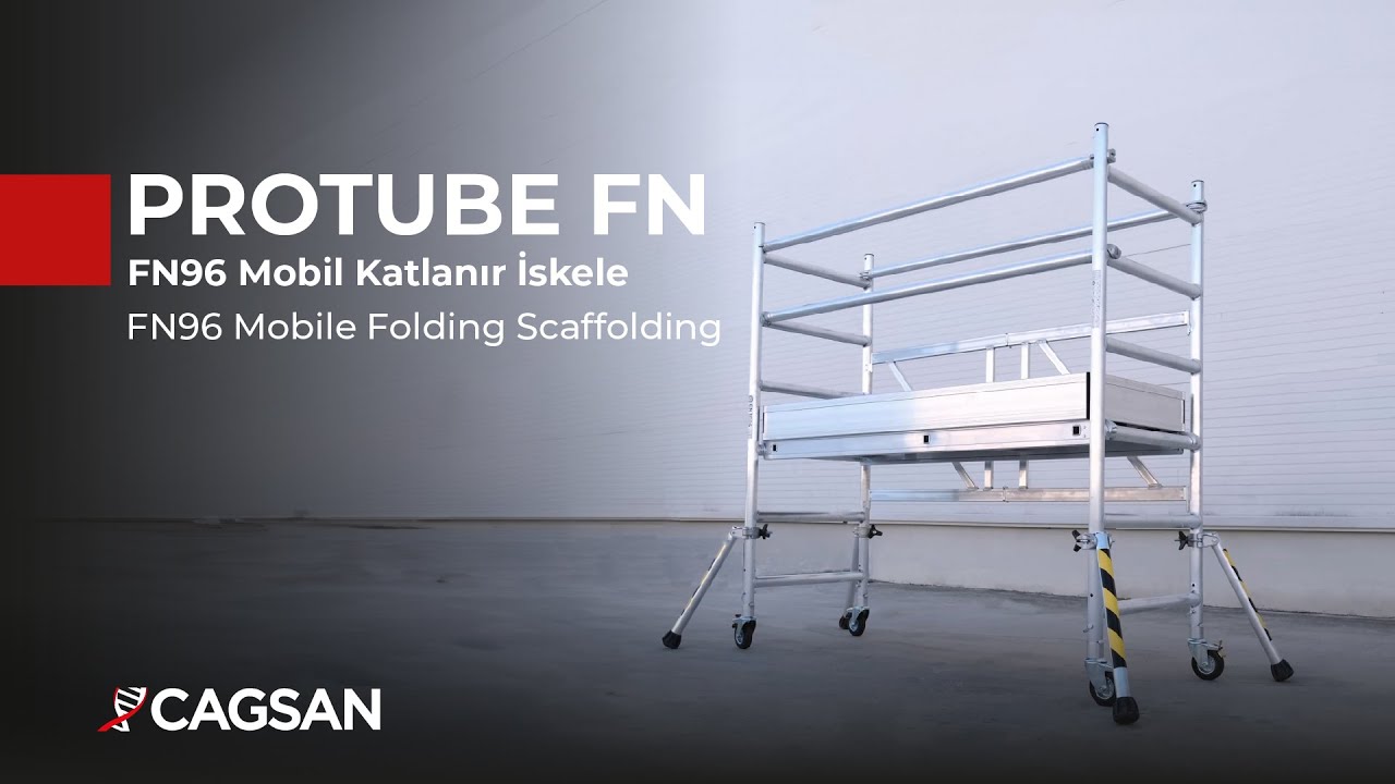 ProTUBE FN96 Mobil Katlanır İskele | Mobile Folding Scaffolding