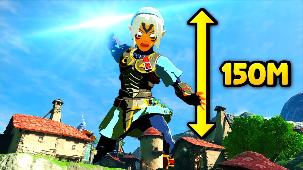 Zelda TotK aber Link ist RIESIG!