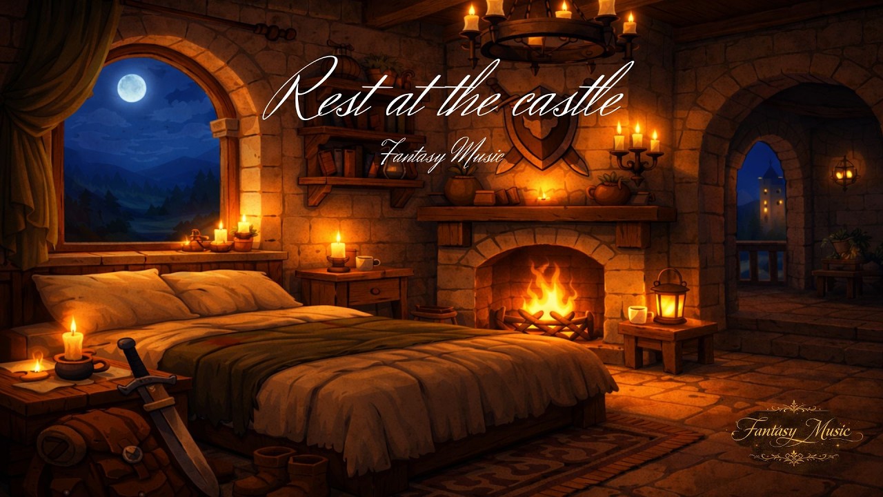 Peaceful Medieval Music - Rest at the castle
