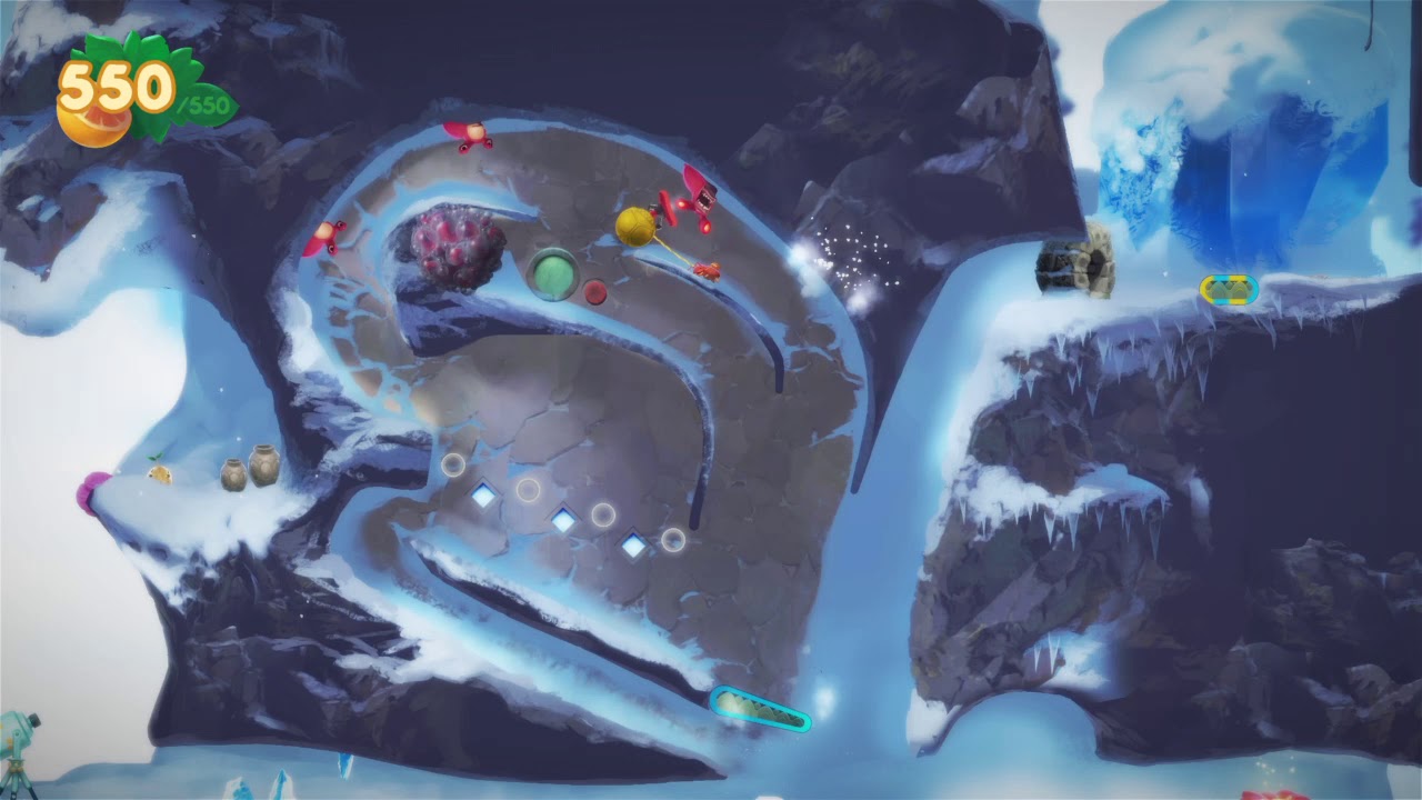 Yoku's Island Express - Schatztruhe Eis/Lava