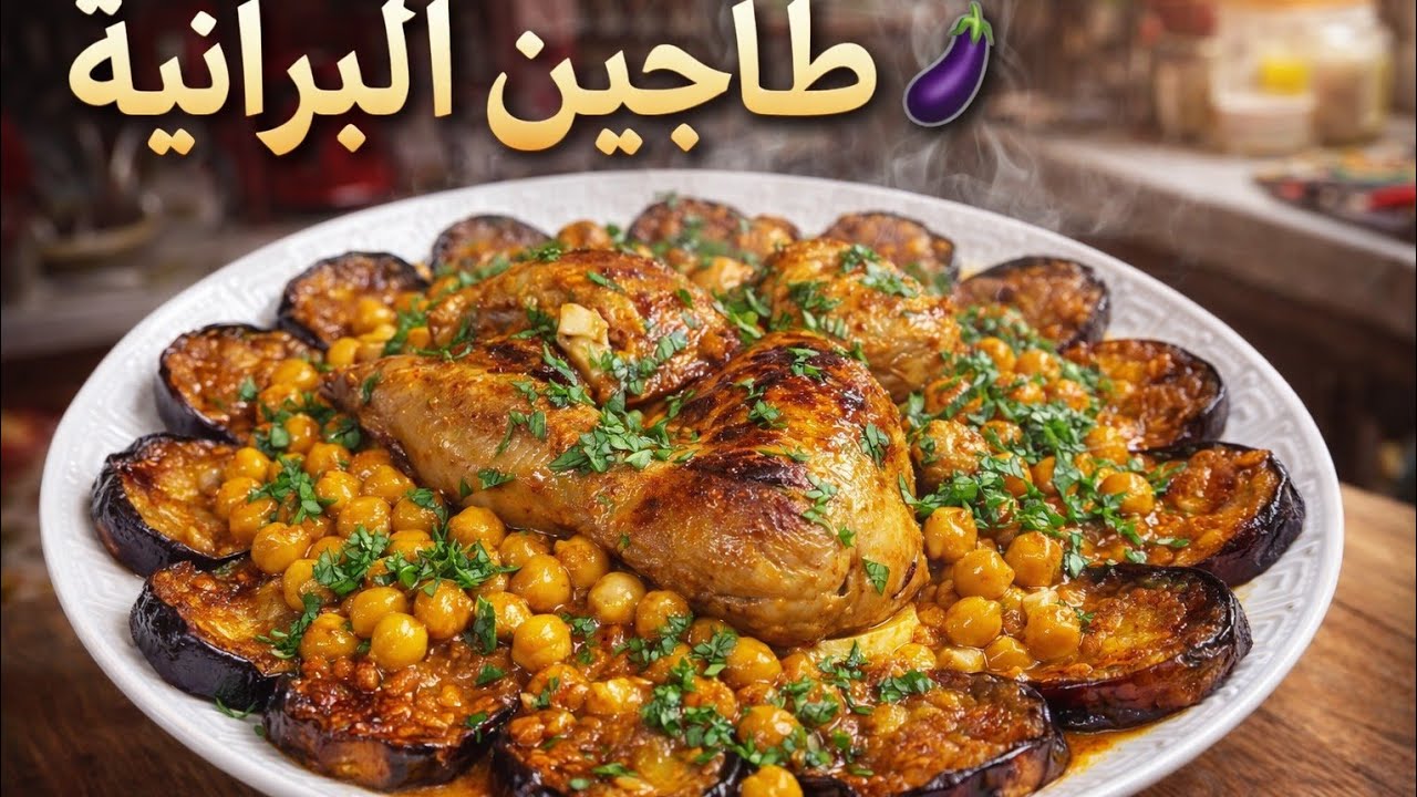 طاجين البرانية الوهرانية  بنة زمان تجي تقتل بالبنة طبق تقليدي قديم