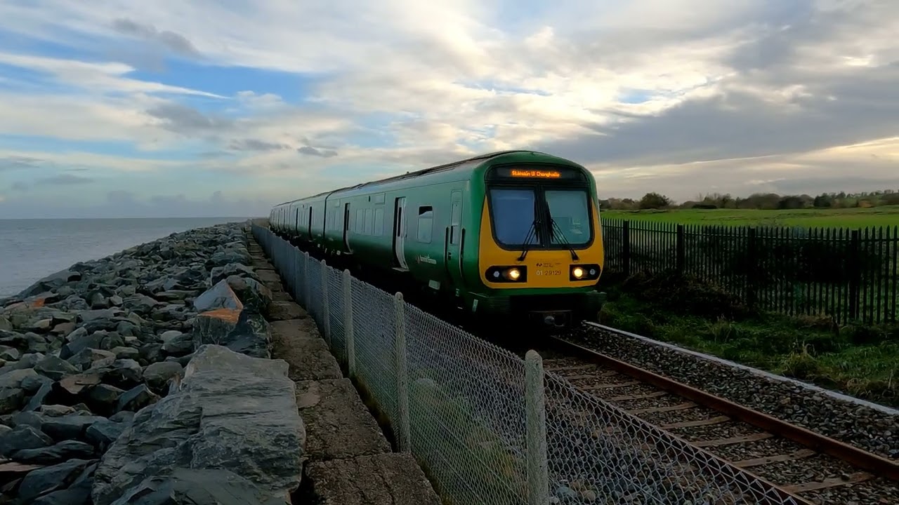IRISH RAIL TRAIN in IRELAND🇮🇪4K (60fps)