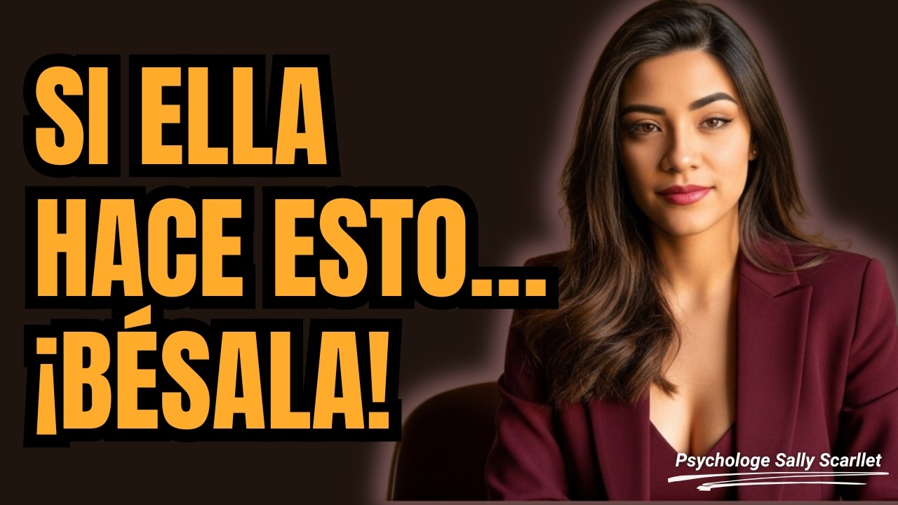 Si ella hace esto con las manos frente a ti, ¡bésala!