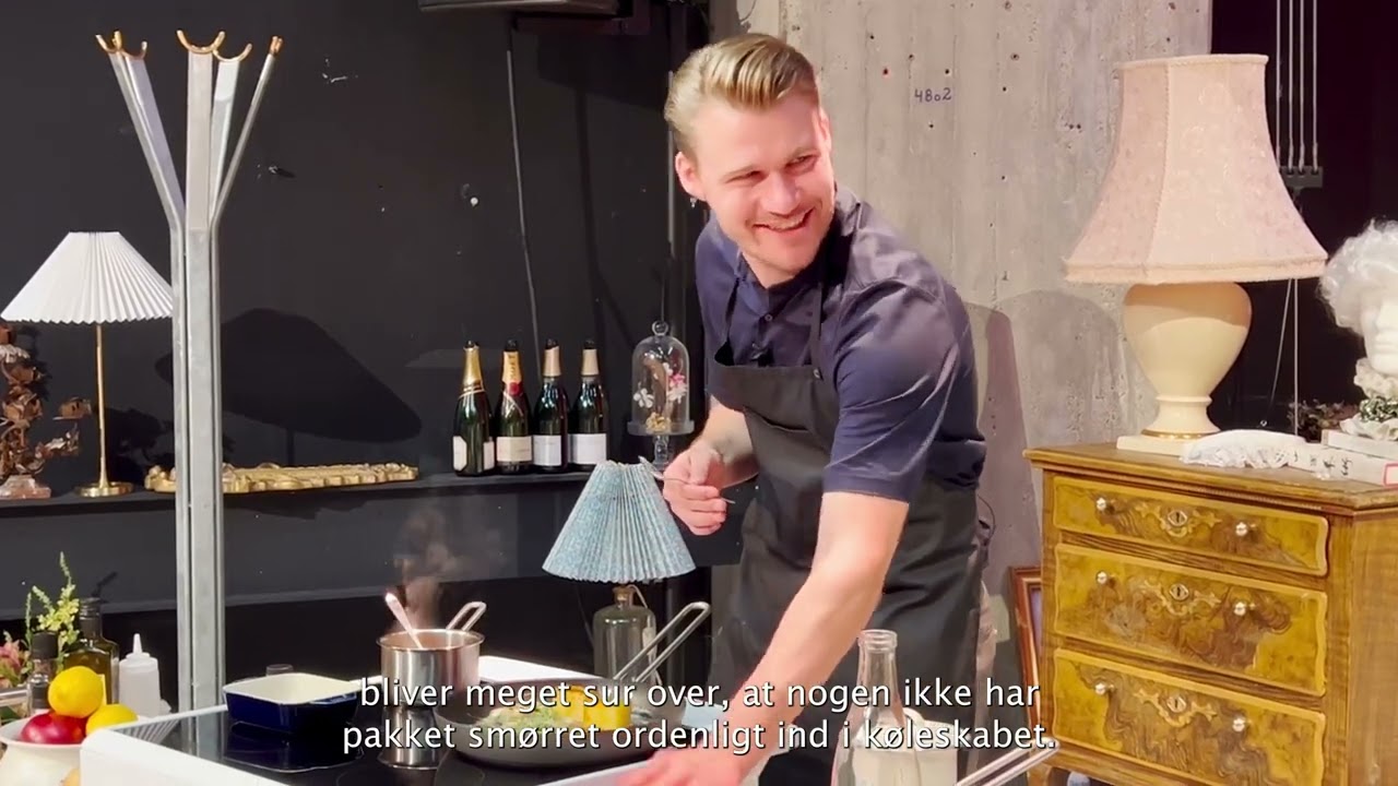Teater Nordkrafts tv-k&oslash;kken med Jonathan