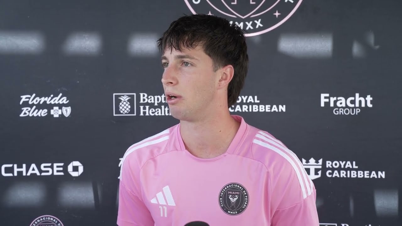 MESSI e Inter Miami: Baltasar Rodriguez habla de su RELACION con MESSI antes de jugar v Chicago Fire