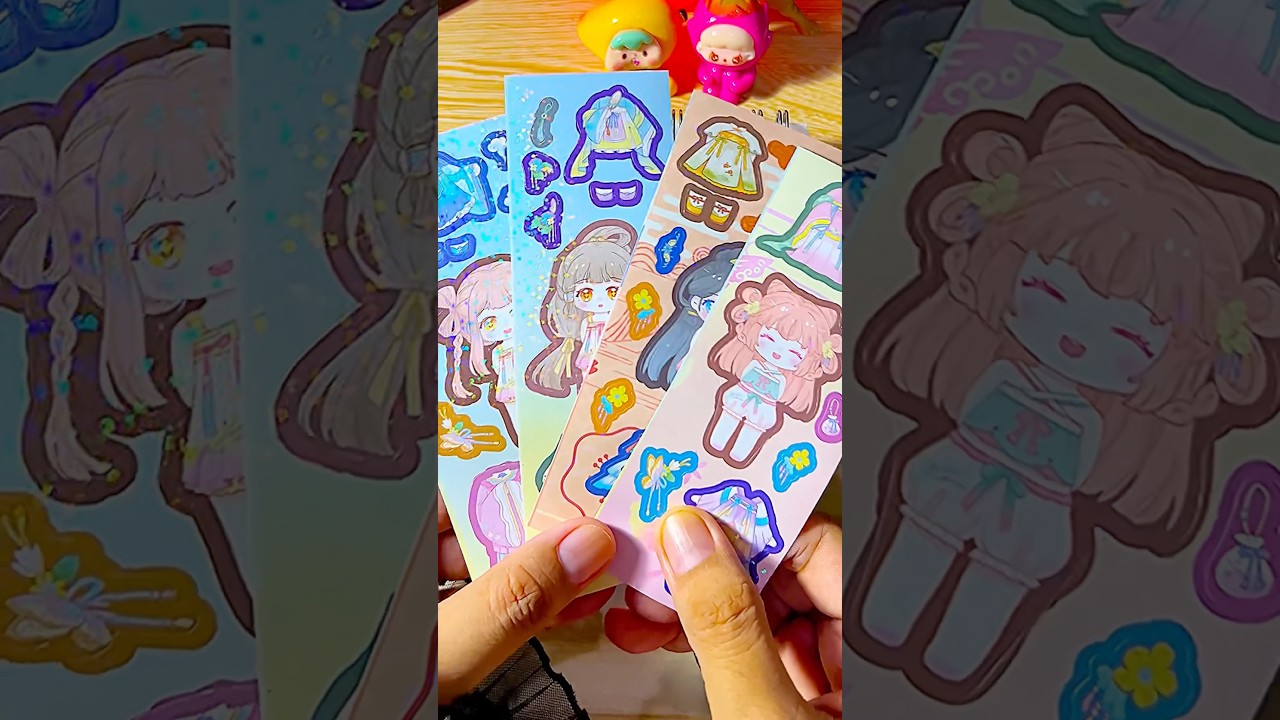 ✨ Kawaii Tranditional Princess Mini Paperdoll Makeover 