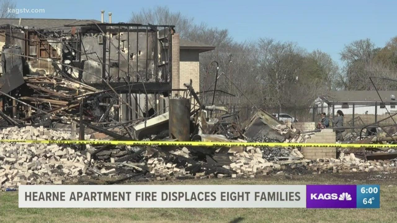 Families relocated, adjusting after Sunday morning fire in Hearne