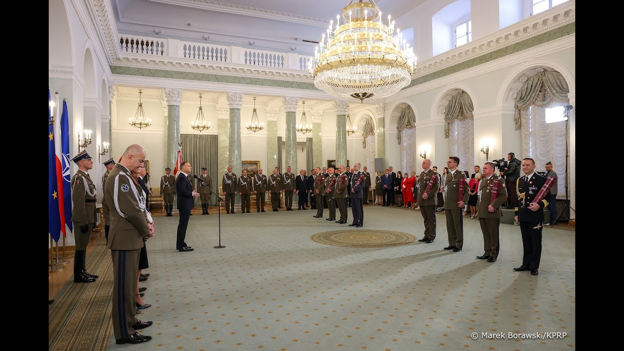 Uroczystość wręczenia nominacji generalskich