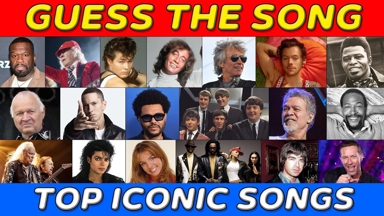 50 Iconic Songs You Probably Didn&rsquo;t Know - Music Quiz | Guess The Song Music Trivia