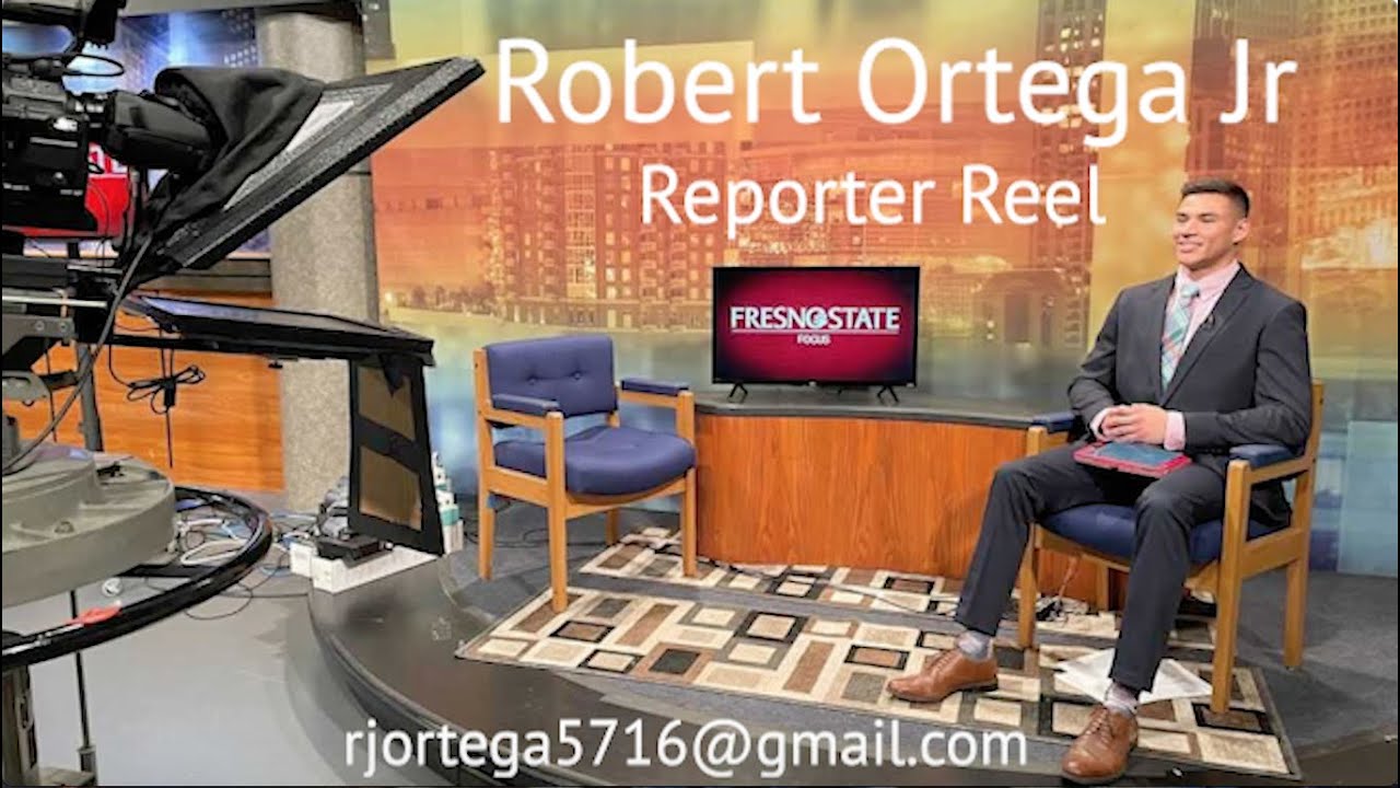 Robert Ortega Jr, Reporter Reel