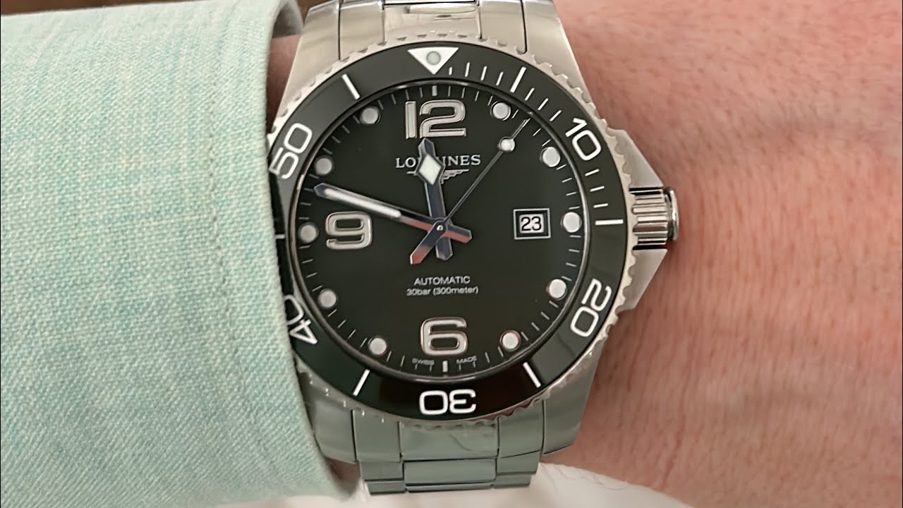 Longines Hydroconquest 43mm Review (Green Dial)