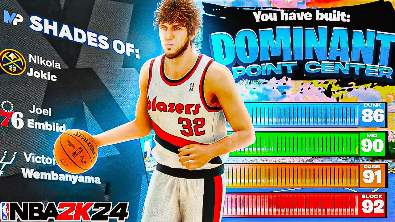 NO CLICKBAIT: Best Center build 2k24