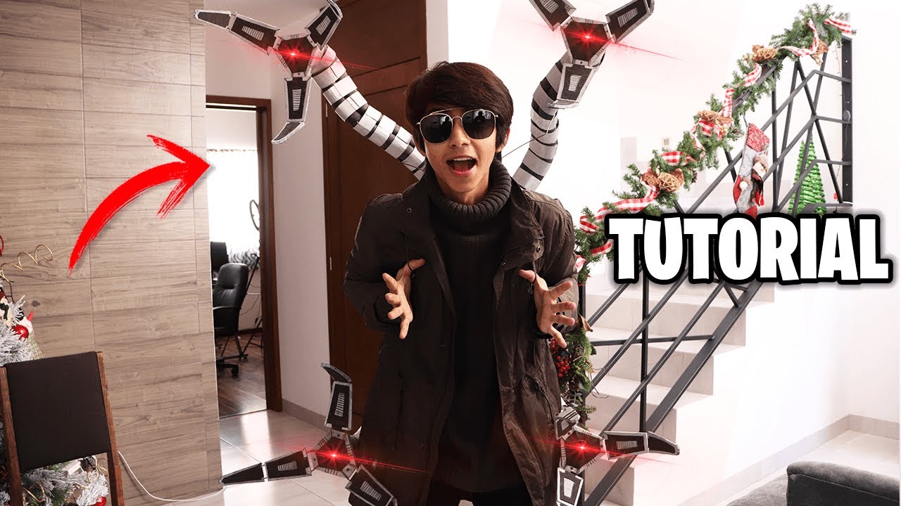 ¿COMO HACER LOS TENTÁCULOS DEL DOCTOR OCTOPUS? / TUTORIAL - IVANSPIDEY