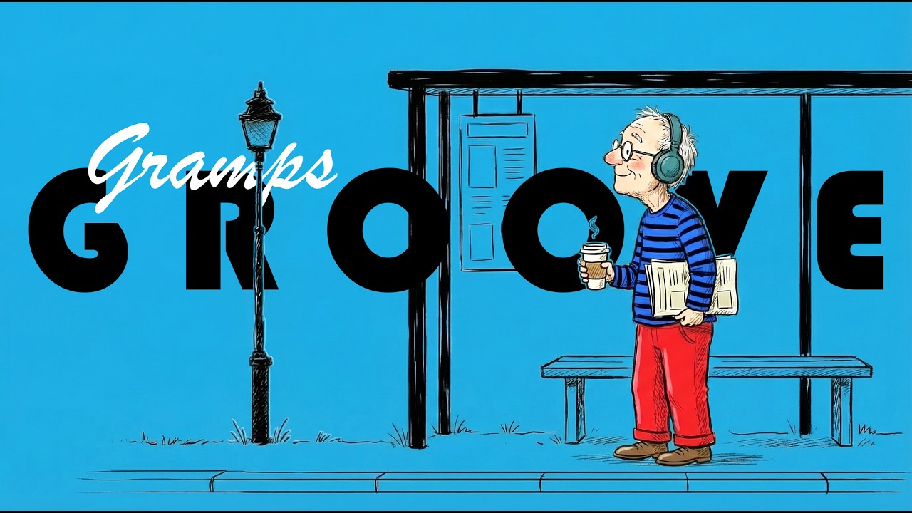 【Playlist】バス停で、コーヒー片手のLaid-back Groove | Gramps Groove| Jazzhop · Chill Groove | 作業用BGM・勉強・集中・カフェBGM