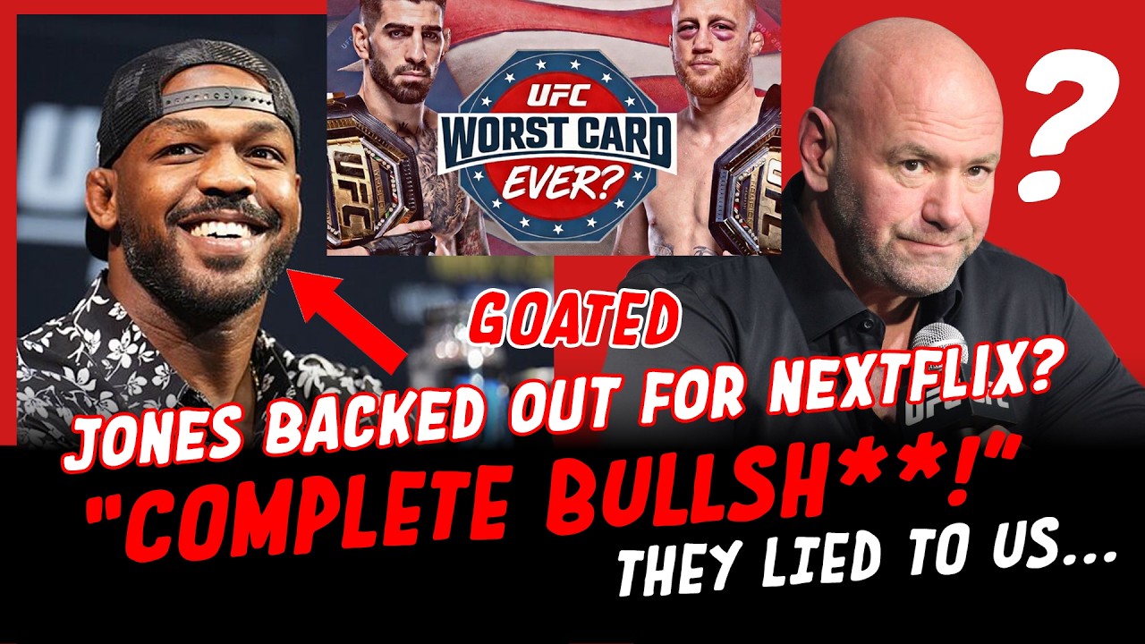 The UFC White House Card Is a Train Wreck.. Here's why. Did Dana get GOATED by his GOAT!
