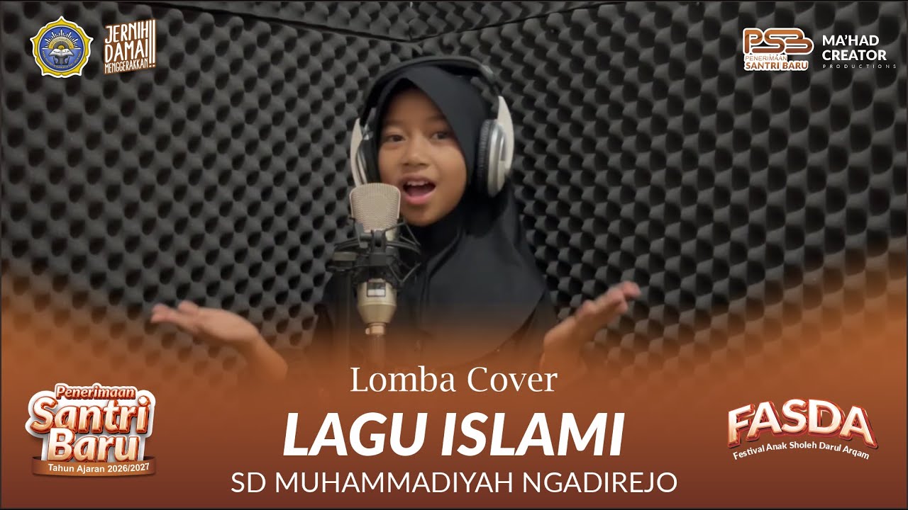 Azalea Khaliqa Dzahin || SD Muhammadiyah Ngadirejo || Cover Lagu Islami
