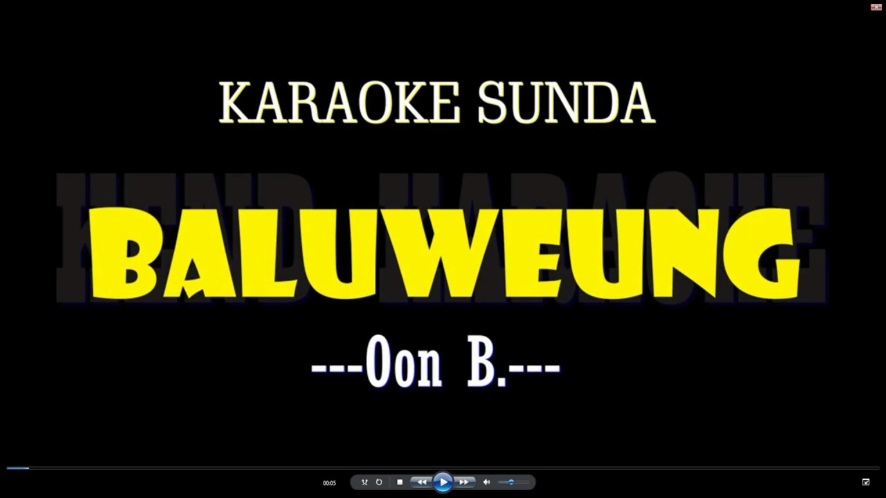 BALUWEUNG (KARAOKE) - OON B