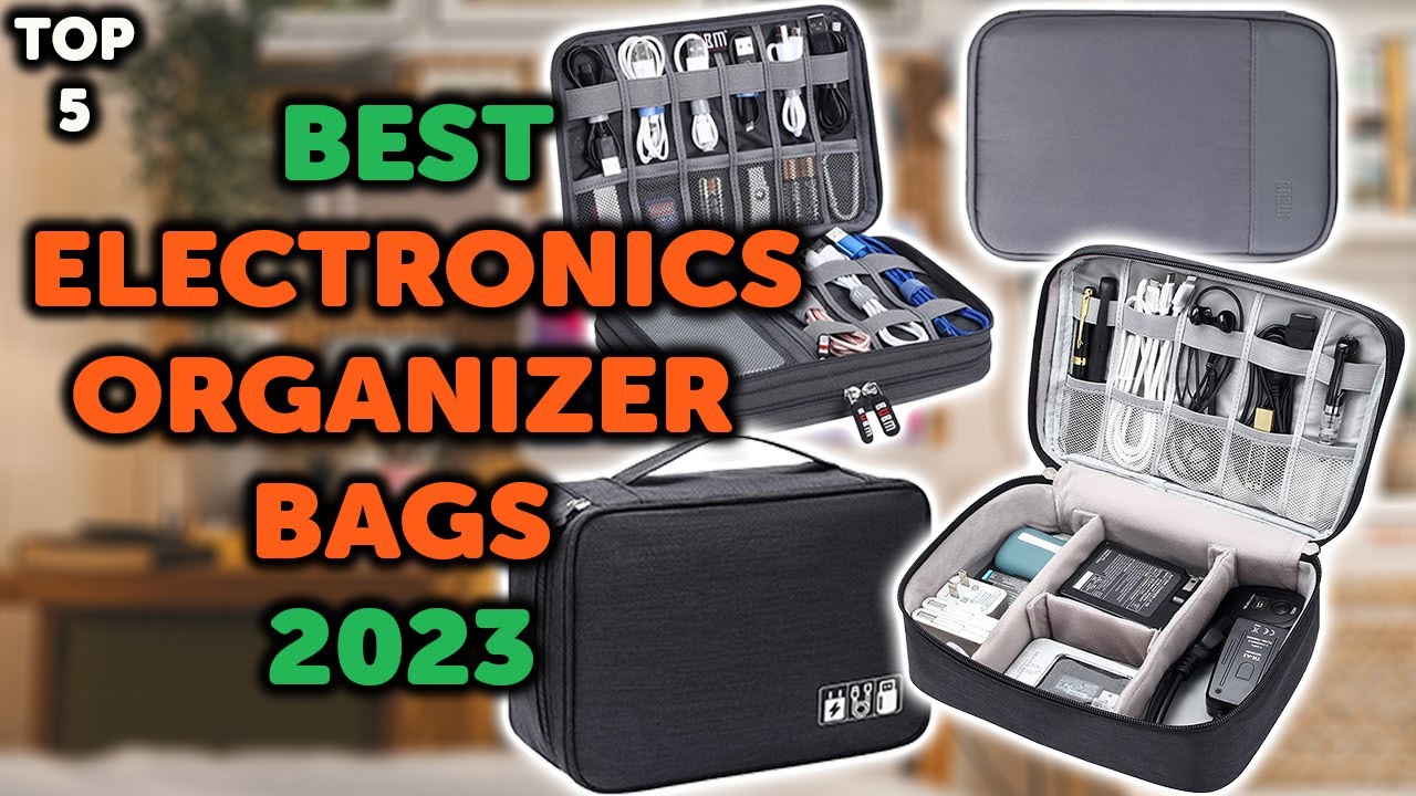5 Best Electronics Organizer Bag | Top 5 Cables Storage Travel Bags in 2023
