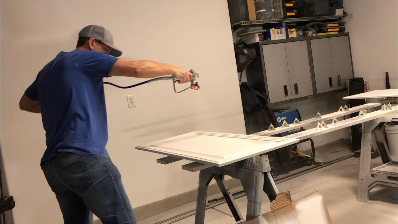 How To Paint Cabinets EP 5 #PaintingCabinets #GracoAirlessSprayer #SherwinWilliams