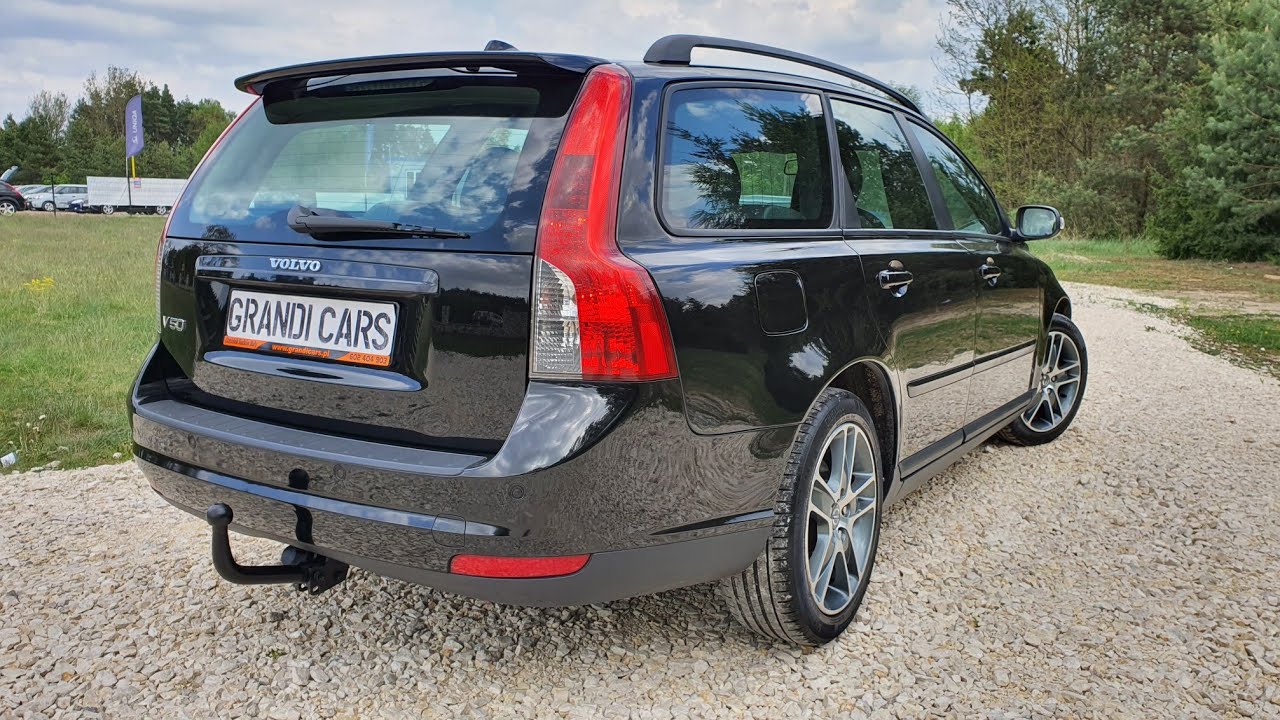 Volvo V50 LIFT 2007 1.8 16v 125KM Momentum Prezentacja Samochodu