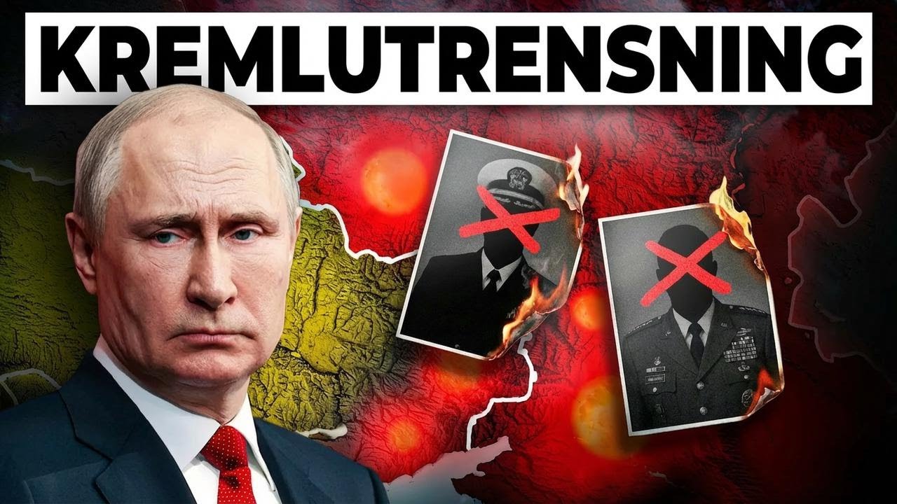 Putin rensar ut generaler – försöker dölja ett hopplöst krig i Ukraina