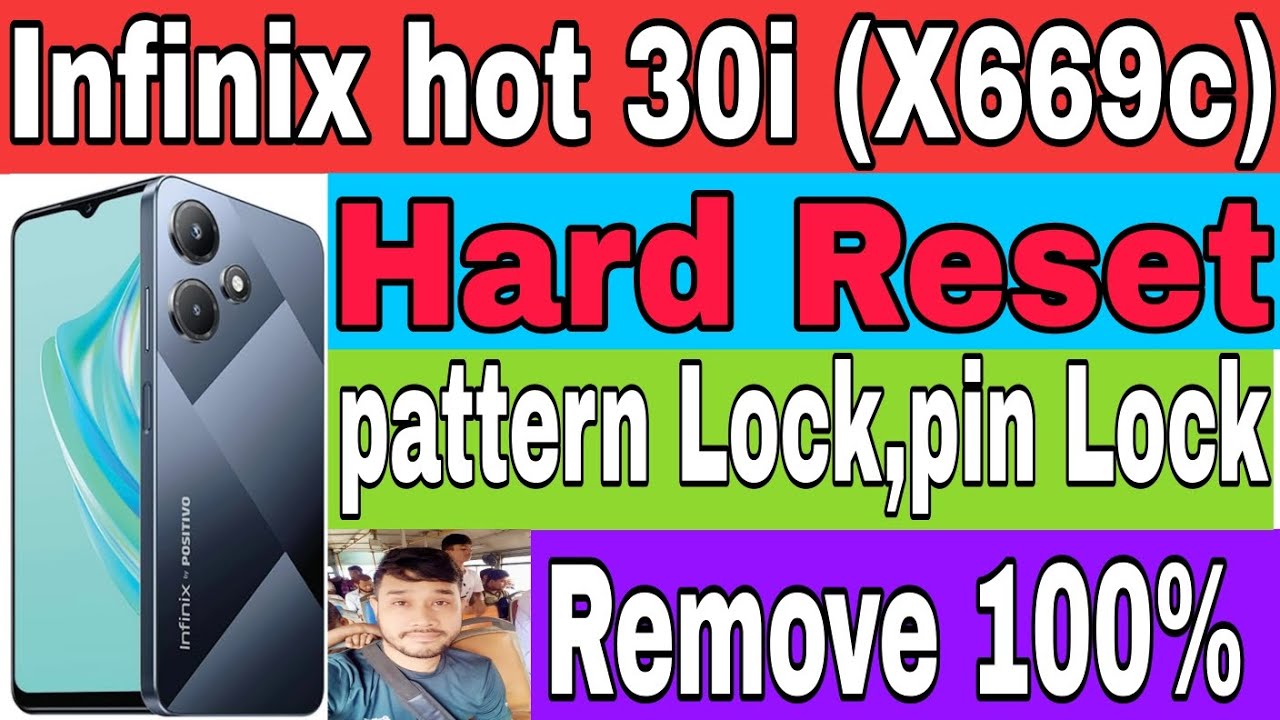 infinix Hot 30i Hard Reset | infinix Hot30i Pin & Pattern Lock Remove | infinix Factory Reset